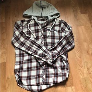 Men's Departwest medium buttondown hoodie